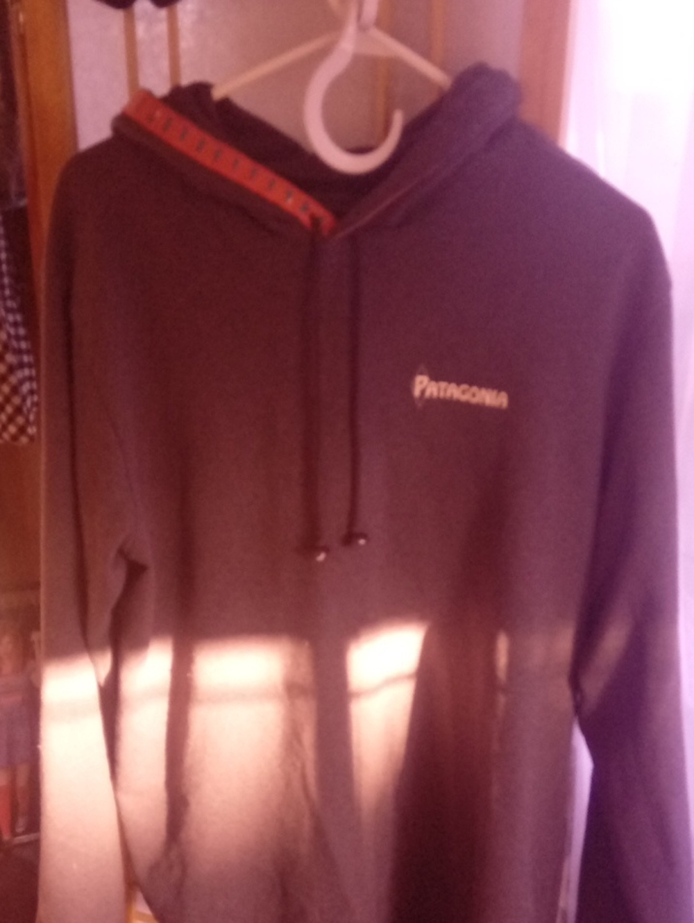 Patagonia Men's Dark Brown Crewneck Hoodie